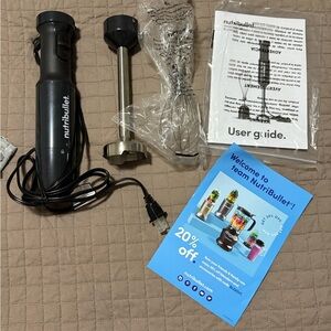 NutriBullet Emulsion Blender  Set in Black